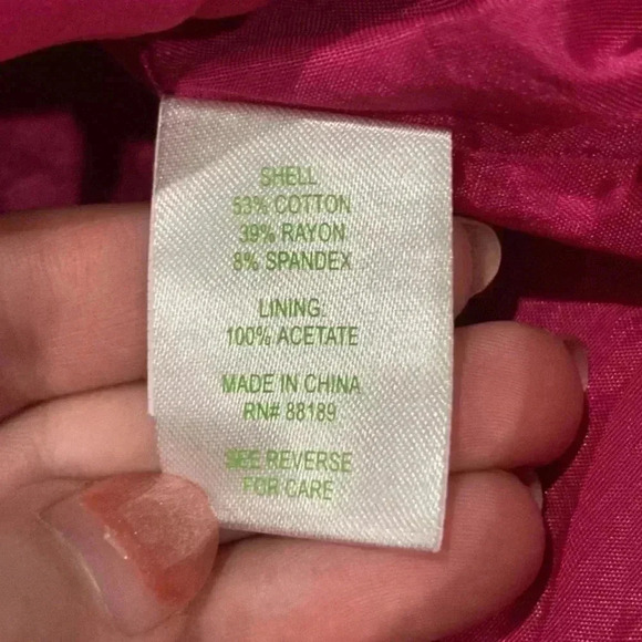 Lilly Pulitzer hot pink skirt in size 6 - Picture 4 of 4